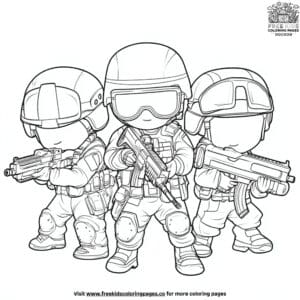 Special ops coloring pages