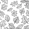 Autumn Leaves Coloring Pages