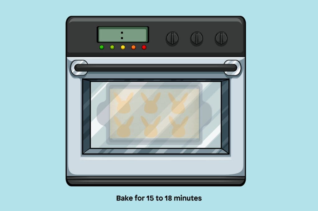 Bake in the oven at 300°f for 15–18 minutes