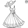 Beachwear Fashion Coloring Pages