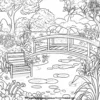 Beautiful Garden Coloring Pages