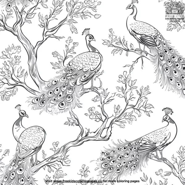 Bird king coloring pages