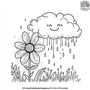 Blooming earth coloring pages