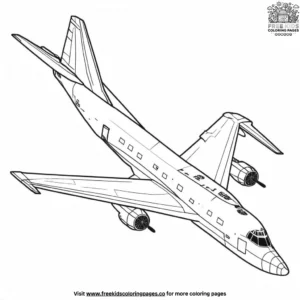 Bomber Plane Coloring Pages