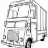 Bookmobile Coloring Pages