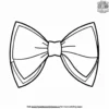 Bow Tie Fun Coloring Pages