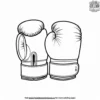 Boxing Gloves Coloring Pages