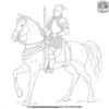 Brave Knight Coloring Pages