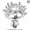 Bride's Bouquet Coloring Pages