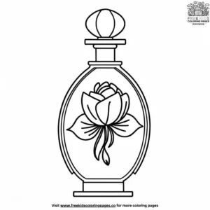 Bride's Perfume Coloring Pages