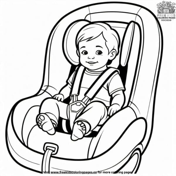 Buckle up buddy coloring pages