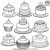 Cake Time Coloring Pages