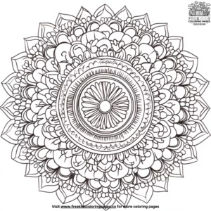 Calm Mandalas Coloring Pages