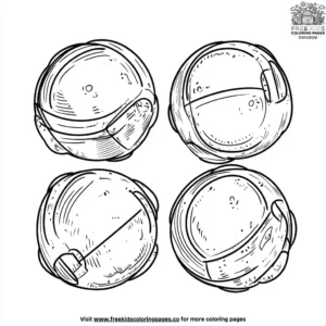 Cannonball Coloring Pages