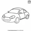 Car Emoji Coloring Pages