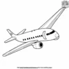 Cartoon Airplane Coloring Pages