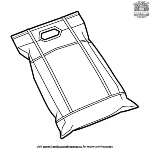 Cement Bag Coloring Pages