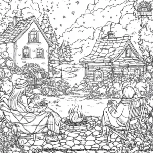 Chilly Nights Coloring Pages