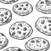 Chocolate Chip Cookie Coloring Pages