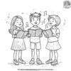 Choir Practice Coloring Pages