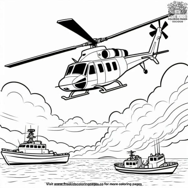 Chopper champions coloring pages