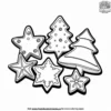 Christmas Cookie Coloring Pages