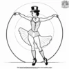 Circus Dance Coloring Pages