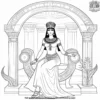 Cleopatra's Palace Coloring Pages