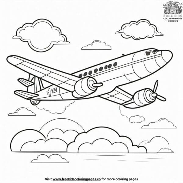 Cloud cruiser coloring pages