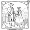 Colonial America Coloring Pages