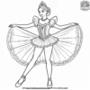 Colorful Dance Costumes Coloring Pages