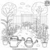 Community Garden Coloring Pages