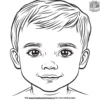 Content Faces Coloring Pages