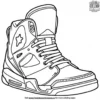 Cool Sneakers Coloring Pages