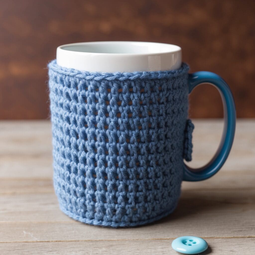 Crochet mug cozy 1