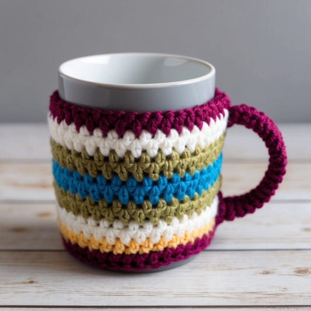 Crochet mug cozy 2