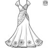 Cultural Fashion Coloring Pages