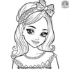 Cute Headbands Coloring Pages