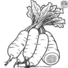 Daikon Coloring Pages