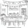 Decorated Classroom Teachers Appreciation Coloring Pages