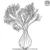 Delicate Fennel Coloring Pages