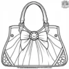 Designer Bags Coloring Pages