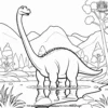 Dino World Adventure Time Coloring Pages