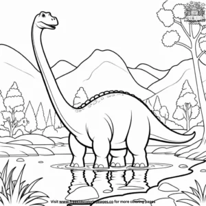 Dino World Adventure Time Coloring Pages