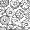 Donut Time Coloring Pages