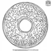 Doughnut Doodle Fun Coloring Pages