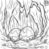 Dragon Egg Hunt Coloring Pages