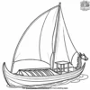 Dragonboat Coloring Pages