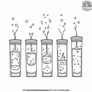 Drinking Water Reminder Coloring Pages