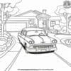 Driveway Danger Zone Coloring Pages